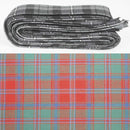 Wool Strip Ribbon in Stewart of Appin Ancient Tartan featuring fine-weight wool, ideal for wedding decorations, with a natural rustic appeal and unique tartan patterns, available in various widths.