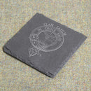 Taylor Clan Crest Slate Coaster