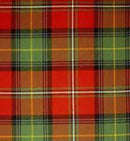 Fleece lined Tartan Throw and Three Cushion Cover Set
