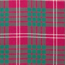 Ladies Knee Length Tartan Kilt Skirt - Scottish Rose Pattern, 20 Inch Length, Size 26 - View #6