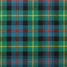 Heavyweight Tartan Material 16oz Wool 'Strome'