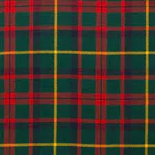 Heavyweight Tartan Material 16oz Wool 'Strome'