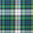 Unique Tartan Square Tie Slide custom designed with a clan crest for personalized style.