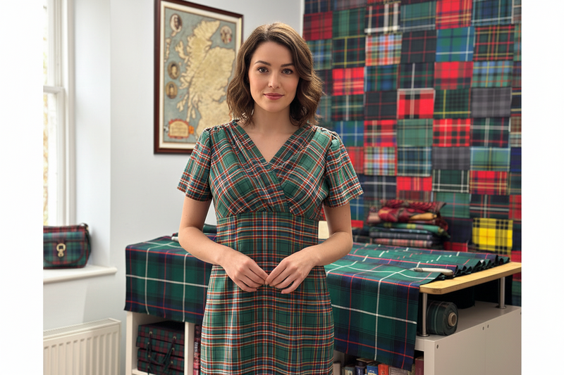 tartan dresses for women Briar Tartan Dress
