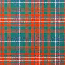 Heavyweight Tartan Material 16oz Wool 'Strome'