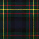 Close-up of the Tartan Poncho - Reiver, highlighting the lightweight fabric and intricate tartan details, perfect for adding a touch of Scottish heritage.