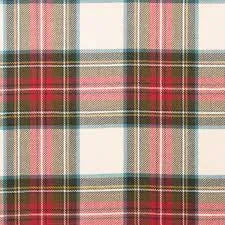 Tartan Handfasting Ribbon - Pointed