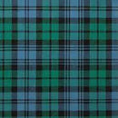 Close-up of the Tartan Handfasting Ribbon - Straight, featuring detailed craftsmanship and hemmed edges for a polished look.