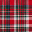 Custom Tartan Christmas Stocking with Embroidery