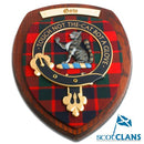 Gow Clan Crest Plaque showcasing authentic Scottish craftsmanship, handmade in Glasgow with detailed designs representing the Gow clan heritage.