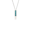 Handmade Heathergems Skye Pendant, a unique Scottish jewelry piece featuring stunning craftsmanship and a silver finish, perfect for personal gifts or to enhance your style.