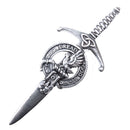 Clan Crest Pewter Kilt Pin with Munro Crest