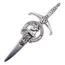 Clan Crest Pewter Kilt Pin with Tweedie Crest