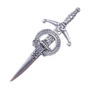 Clan Crest Pewter Kilt Pin with MacNeil Crest