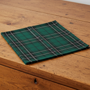 Wool Tartan Pocket Square in MacLean Hunting Modern Tartan