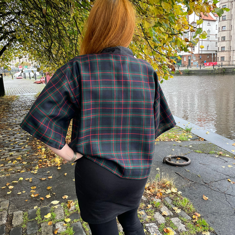 Queen Margaret Jacket - Custom made in your choice of Tartan