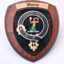 Murray Clan Crest Plaque showcasing exquisite Scottish heritage craftsmanship, perfect for home decor and celebrating Murray Clan pride.