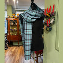 Extra Long Hebridean Scarf - Choice of Tartans displayed in various styles, showcasing its warmth and classic Scottish design.