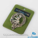 Sutherland Clan Crest Badge in Pewter showcasing traditional design and high-quality craftsmanship, perfect for proud clan members.