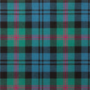 Tartan Poncho - Reiver in vibrant colors, showcasing its stylish drape and lightweight fabric.