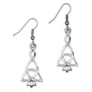 Eilean Annraidh Earrings featuring stunning Celtic knotwork design, perfect for adding elegance to any outfit