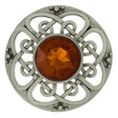 Antique Culloden Plaid Brooch