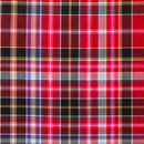 Tartan Handfasting Ribbon - Straight knot tying ceremony in beautiful tartan pattern.
