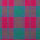 Close-up of The Laird Hooded Scarf Cape's detailed craftsmanship and unique tartan texture, perfect for any occasion.