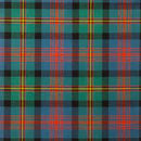 Close-up of Luxury Tartan Handfasting Ribbon with Embroidery from The Kiltmakery, highlighting the unique custom embroidery options.