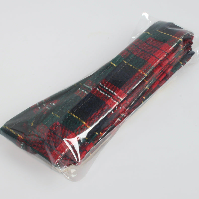 Wool Strip Ribbon in MacPherson Modern Tartan - 5 Strips, Choose Your Width