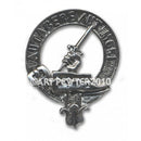 Barclay Pewter Clan Crest Buckle for Kilt Belts presented in a stylish box, perfect gift for Scottish heritage lovers.