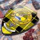 Barclay Clan Crest Printed Wall Plaque showcasing Scottish heritage with vibrant colors and detailed design, perfect for celebrating your ancestry.