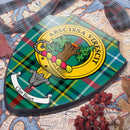 Bisset Clan Crest Printed Wall Plaque - Custom Made showcasing vibrant colors and exquisite detail, perfect for celebrating Scottish heritage.