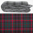 Wool Strip Ribbon in Buchan Tartan - 5 Strips, Choose your Width