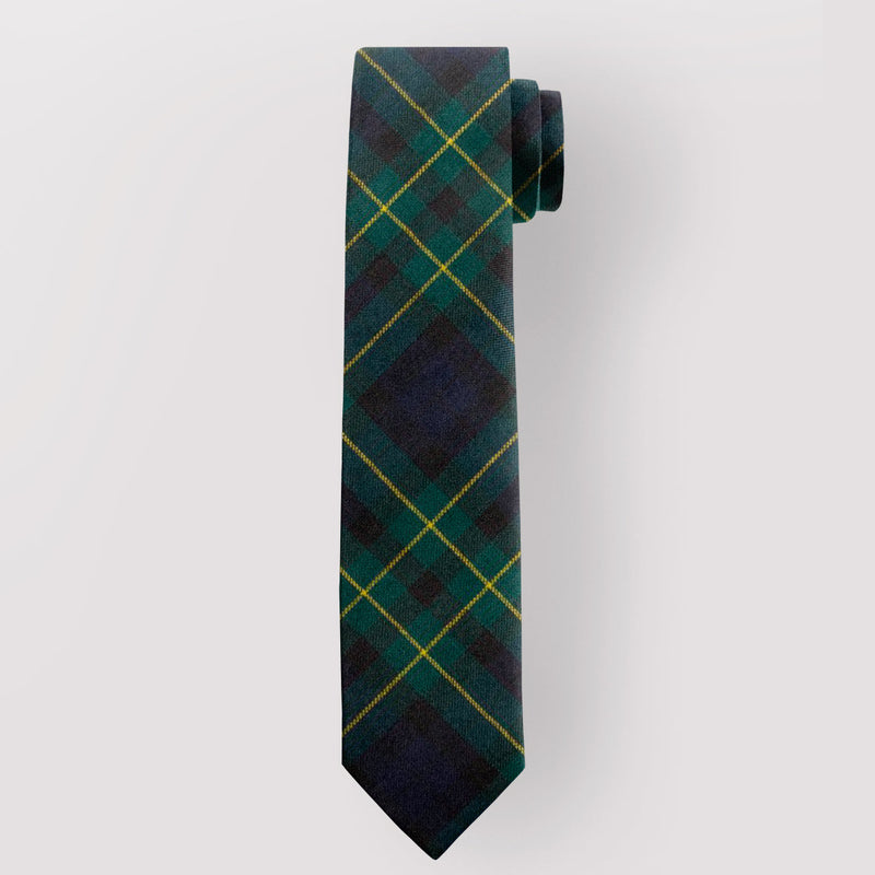 Pure Wool Tie in Campbell of Breadalbane Modern Tartan.