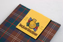 Scarf in Chisholm Hunting Modern Wool Tartan by Ingles Buchan, a lightweight fashion accessory made from 100% pure wool, perfect for both casual and formal occasions.