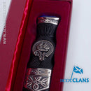 Douglas Clan Crest Sgian Dubh - Stone Top
