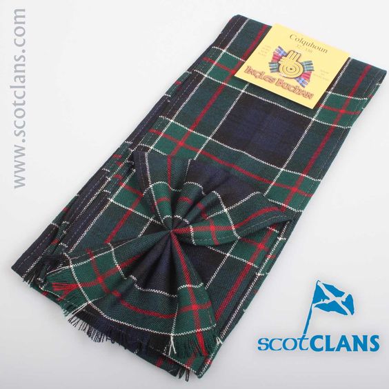 Wool Mini Sash in Colquhoun Modern Tartan