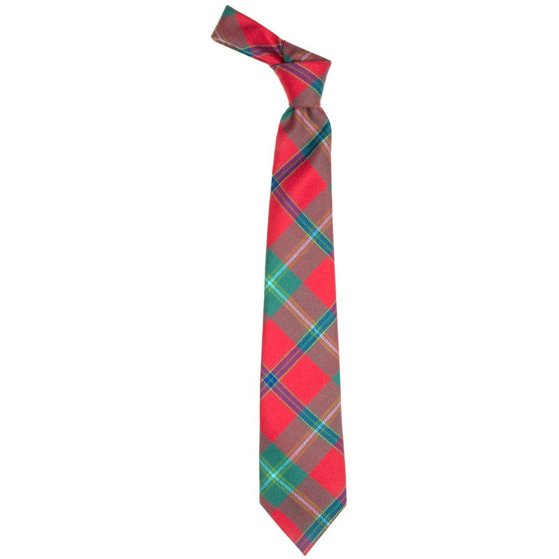 Luxury Pure Wool Tie in Connemara Tartan