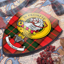 Dunbar Clan Crest Printed Wall Plaque showcasing Scottish heritage with vibrant colors and intricate details, perfect for home decoration.