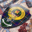 Duncan Clan Crest Printed Wall Plaque - Custom Made showcasing the distinctive Duncan clan crest with vibrant colors and tartan design, perfect for celebrating your Scottish heritage.