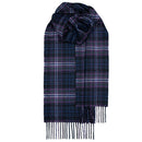 Bowhill Standard Tartan Lambswool Scarves in a variety of classic tartan colors, ideal for gifting or personal style enhancement.