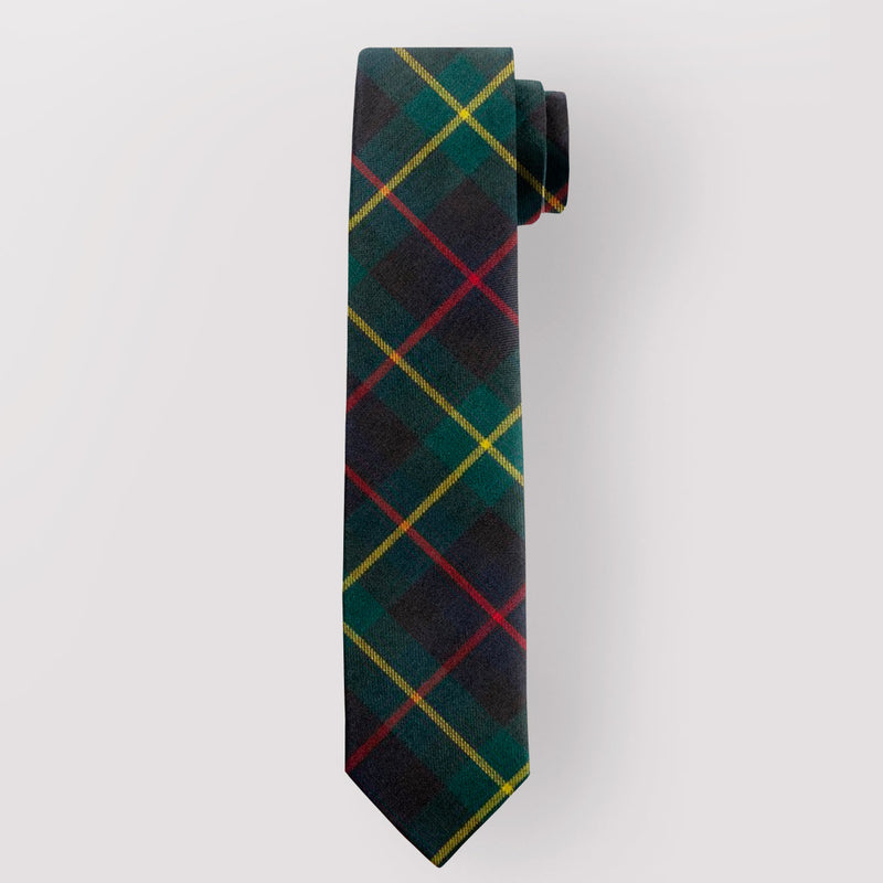Pure Wool Tie in Farquharson Modern Tartan
