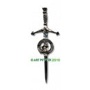 Clan Crest Pewter Kilt Pin with Montgomery Crest