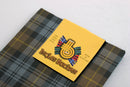 Scarf in Gordon Weathered Wool Tartan, a lightweight 100% pure new wool accessory, perfect for adding style and warmth to any outfit.