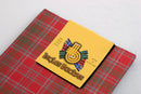 Scarf in Grant Weathered Wool Tartan, a lightweight and stylish fashion accessory made from 100% pure new wool, perfect for warmer climates or as a unique sash.