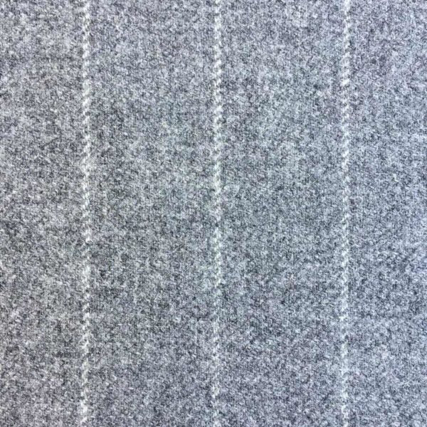 Grey Stripe Tweed Hand Stitched Kilt