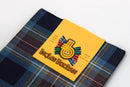 Wool Scarf in Holyrood Tartan, a lightweight fashion accessory made from 100% pure new wool, perfect for warmer climates or as a stylish addition to any outfit.
