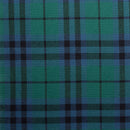 Chic Springweight Wool Tartan Tie showcasing a unique green and yellow plaid for a fresh accessory choice.