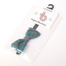 Carmichael Ancient Child's Size Tartan Bow Tie, a stylish accessory made from 100% pure new wool, showcasing a classic tartan pattern, perfect for special occasions or everyday wear.